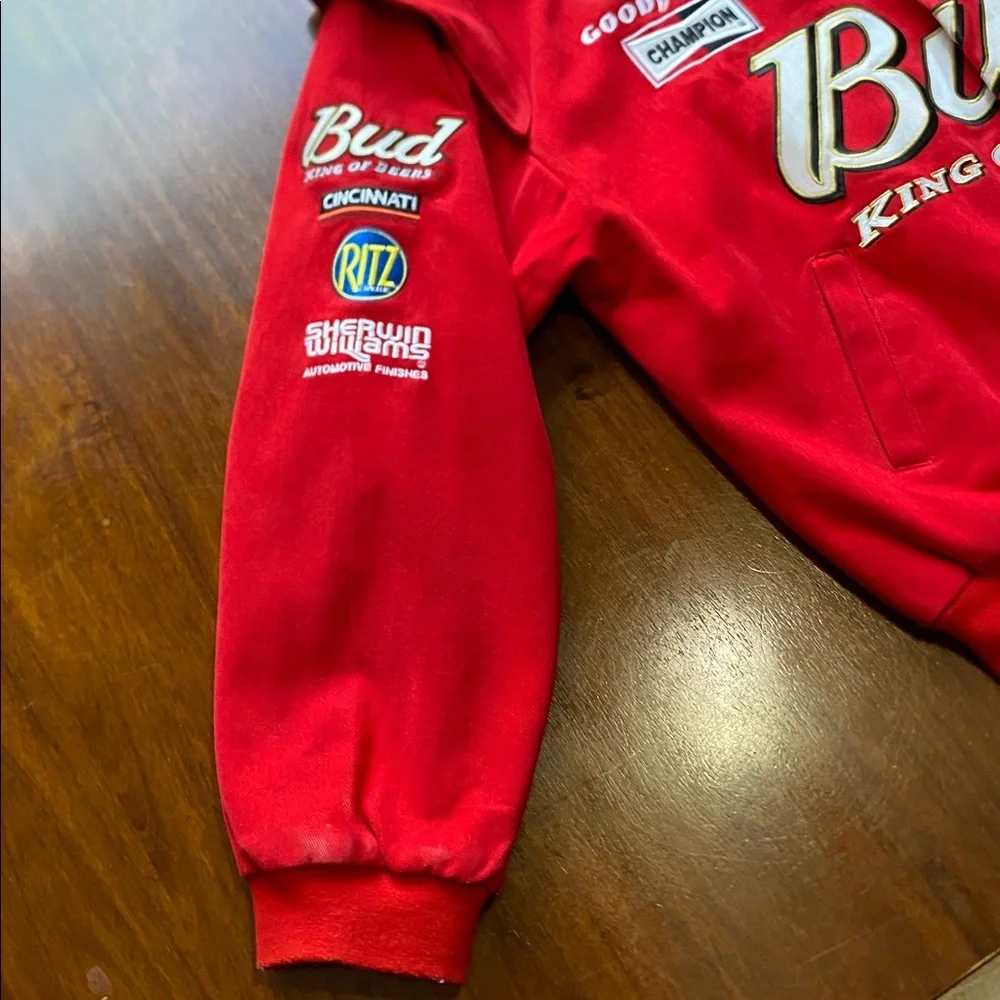 Budweiser Red Racing Jacket - Picture 8 of 15